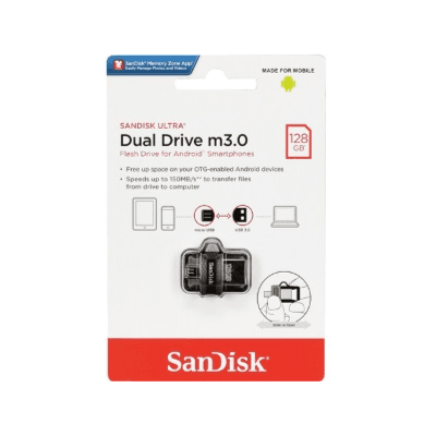 Sandisk Ultra Dual Drive M3.0 128GB