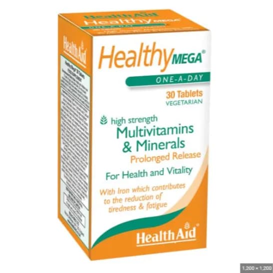 Health Aid Healthy Mega Multivitamins And Minerals Tabs 30's