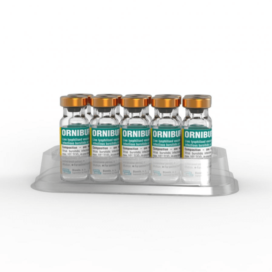 Ornibur Intermediate Lyophilisate For Suspension For Domestic Fowls (1 Dose)