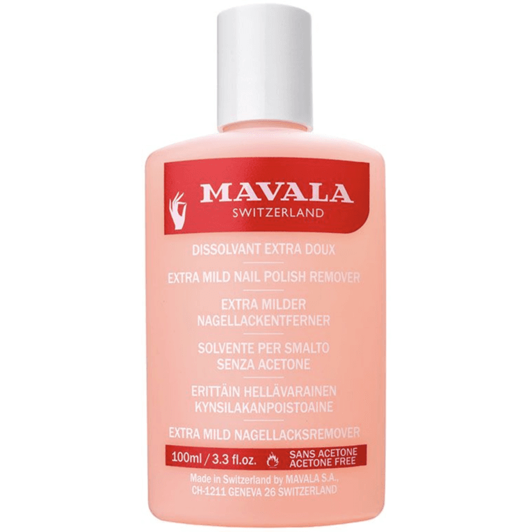 Mavala Extra Mild Nail Polish Remover-pink 100 Ml