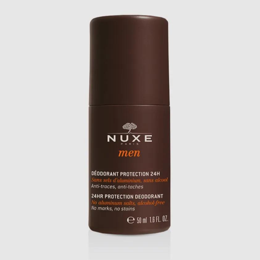 Nuxe Men 24Hr Protection Deodorant Roll On Aluminium Salts Free 50ml