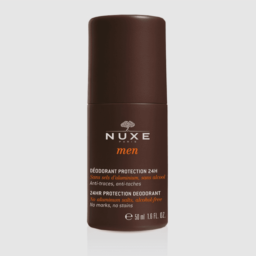 Nuxe Men 24Hr Protection Deodorant Roll On Aluminium Salts Free 50ml