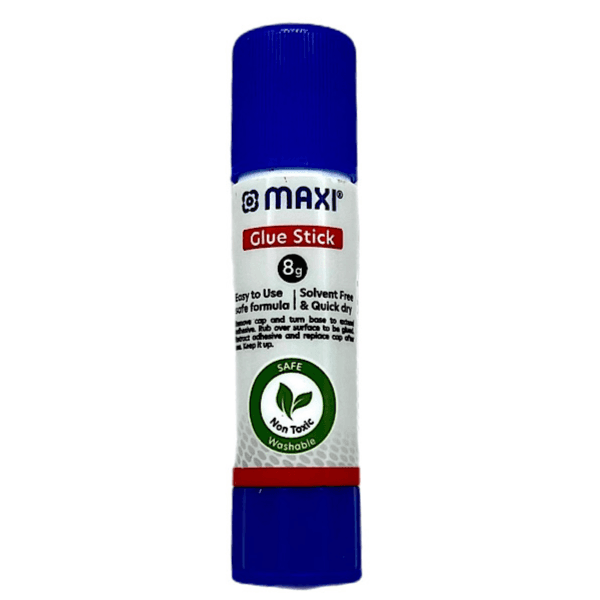 Glue Stick Maxi 8 Gram, Solvent Free And Quick Dry