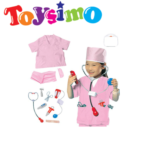 Nurse Costume Pink Large