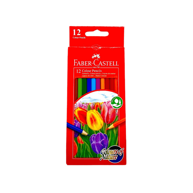 Faber-castell Nature Colored Pencils 12 Colours - 48