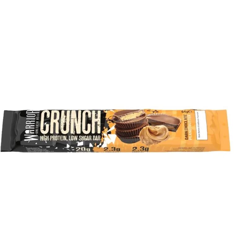 Warrior Crunch Bar-dark Chocolate Peanut Butter 64g