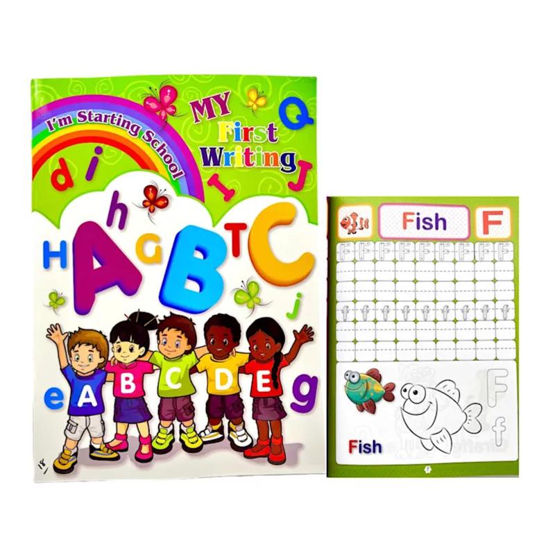 Teaching English Letters And Words Book For Children I Start School With Revision And Colouring Activities - 8373