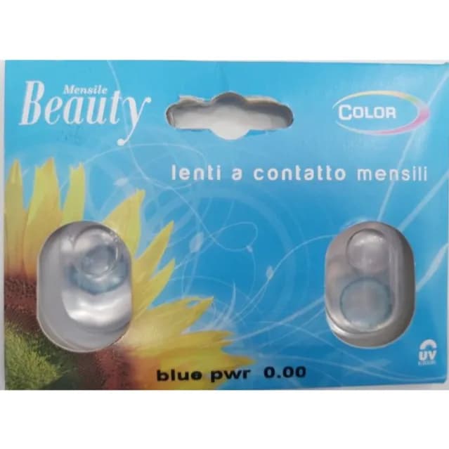 Beauty Mensile Lenti A Contatto Mesili Monthly Color Contact Lenses Blue 2 Lenses