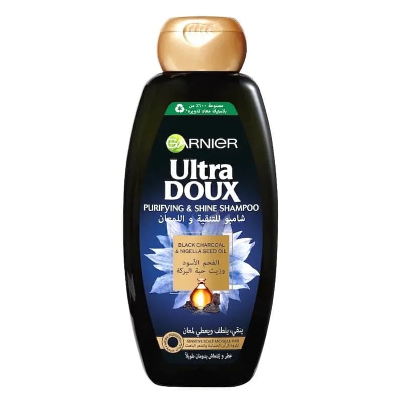 Garnier Ultra Doux Purifying & Shine Shampoo 400ml