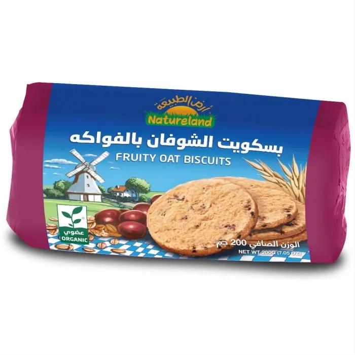 Natureland Fruity Oat Biscuits 200g