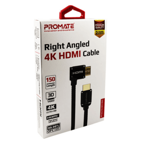 Promate Right Angled 4k HDMI Cable