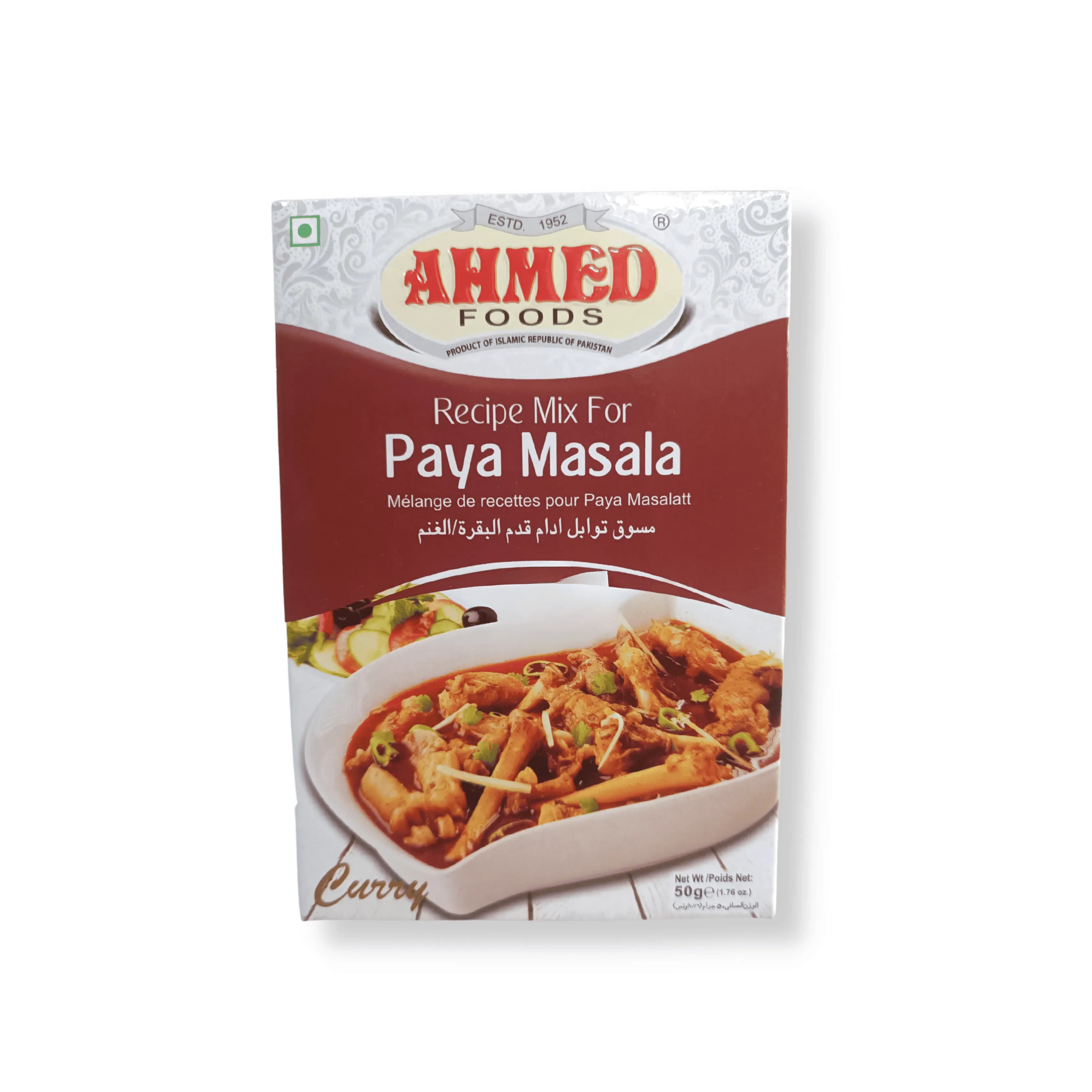 Ahmed Foods Recipe Mix For Paya Masala 50g