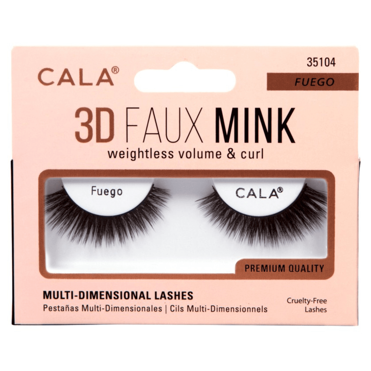 Cala-3D Faux Mink Lashes-Fuego-35104