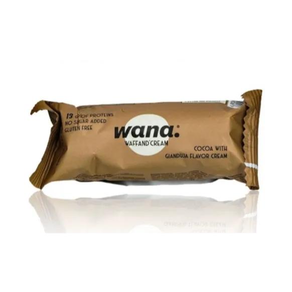 Wana Wafa Cream Bar Cacao With Gianduja 43g