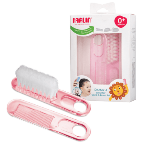 Farlin Baby Hair Set Pink