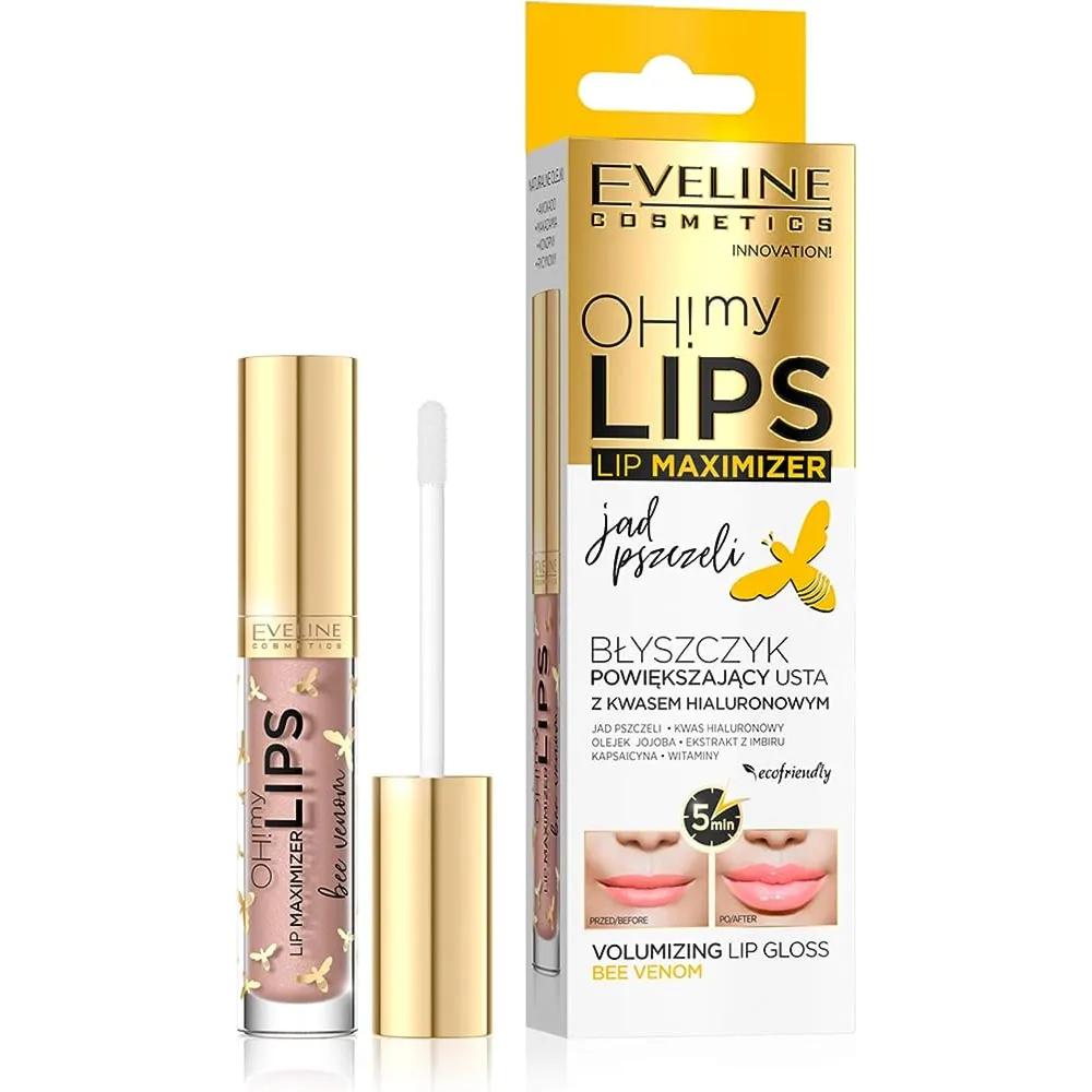 Eveline OH! My Lips Lip Maximizer Volumizing Lip Gloss Bee Venom 45ml