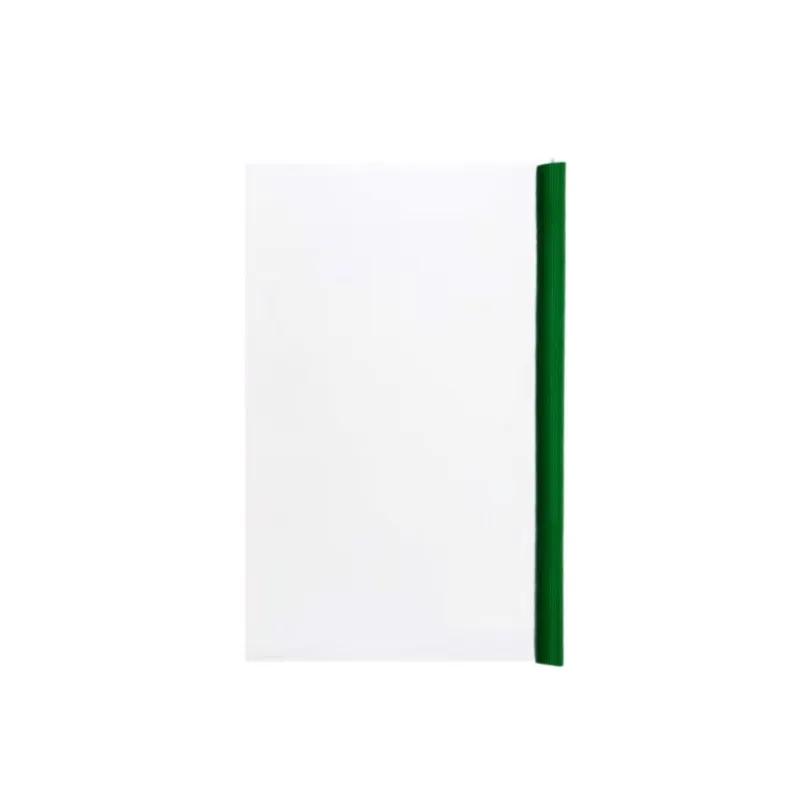 Plastic Transparent Sliding Bar File Size A4 Green Colour - 11780