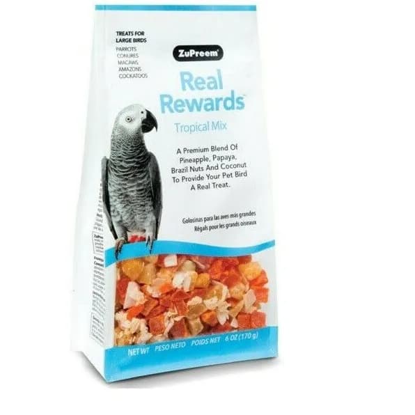 Zupreem Real Rewards Tropical Mix For Parrots 170gm