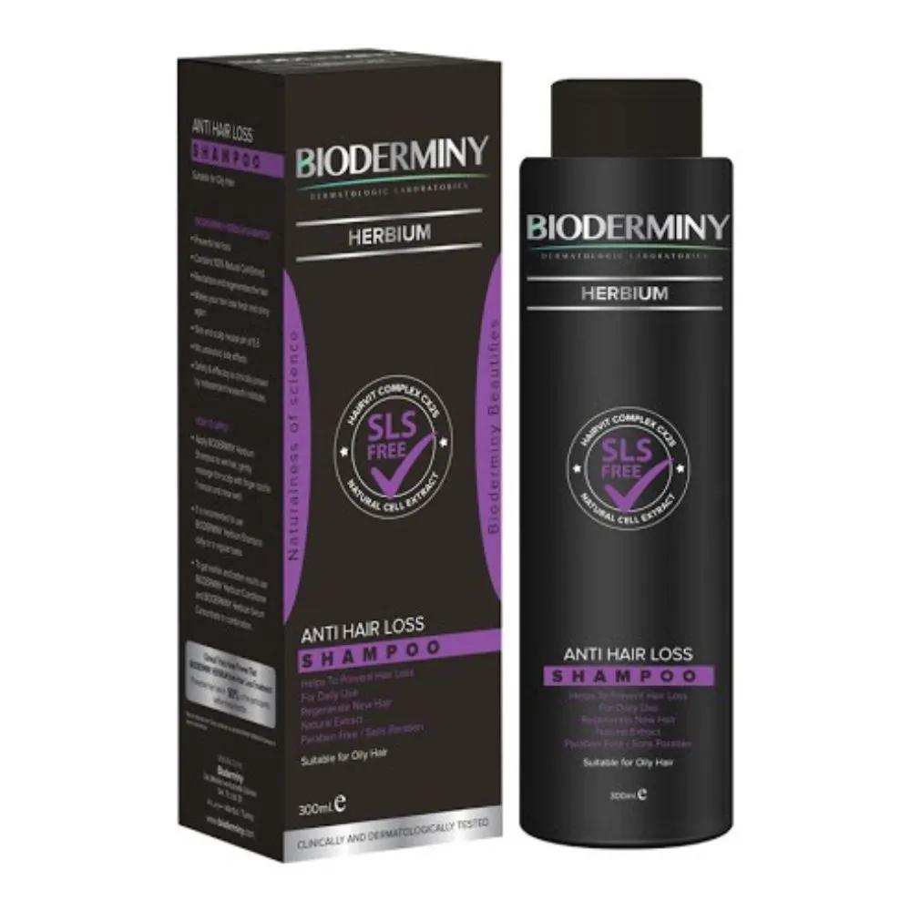 Bioderminy Herbium Anti Hair Loss Shampoo Oily Hair 300ml 