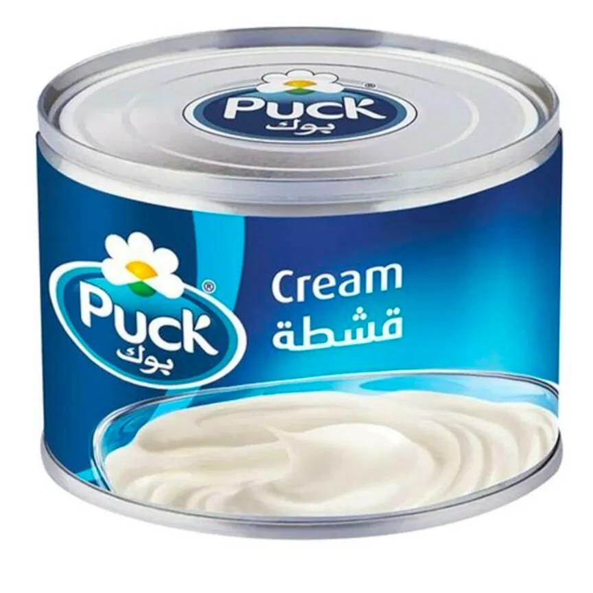 Puck Str. Cream Plain