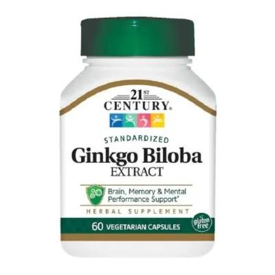 21st century Ginkgo Biloba extract 60 capsules