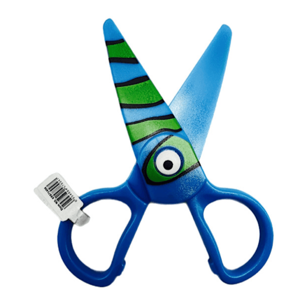 Keyroad Plastic Scissors Size 5 Inch Blue Color - 5663