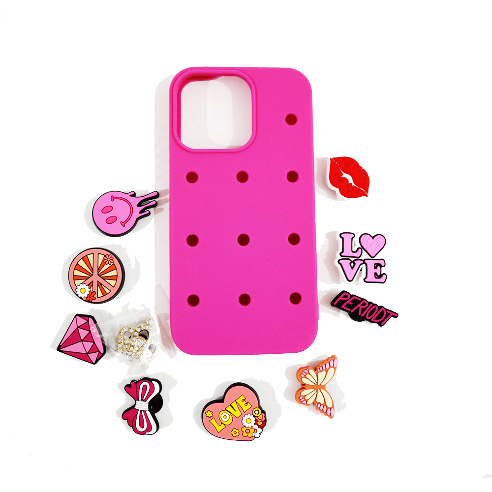 Silicone Phone Case - Magenta