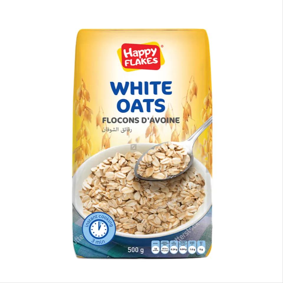 Happy Flakes White Oats 500G