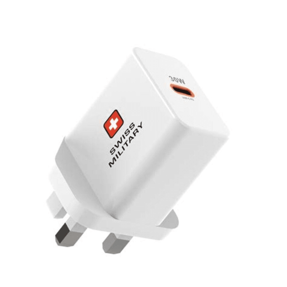 Swiss Military Power Adapter 30W Ultra Compact