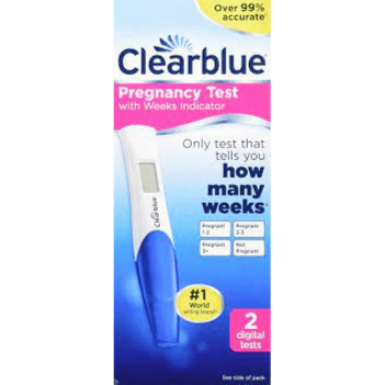 Clearblue Digital Pregnancy Test With Indicators