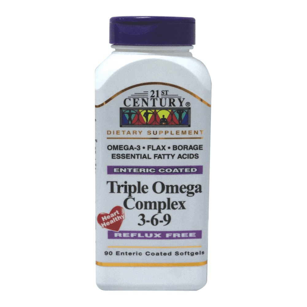 21St Century Triple Omega Complex 3-6-9 90 Softgel