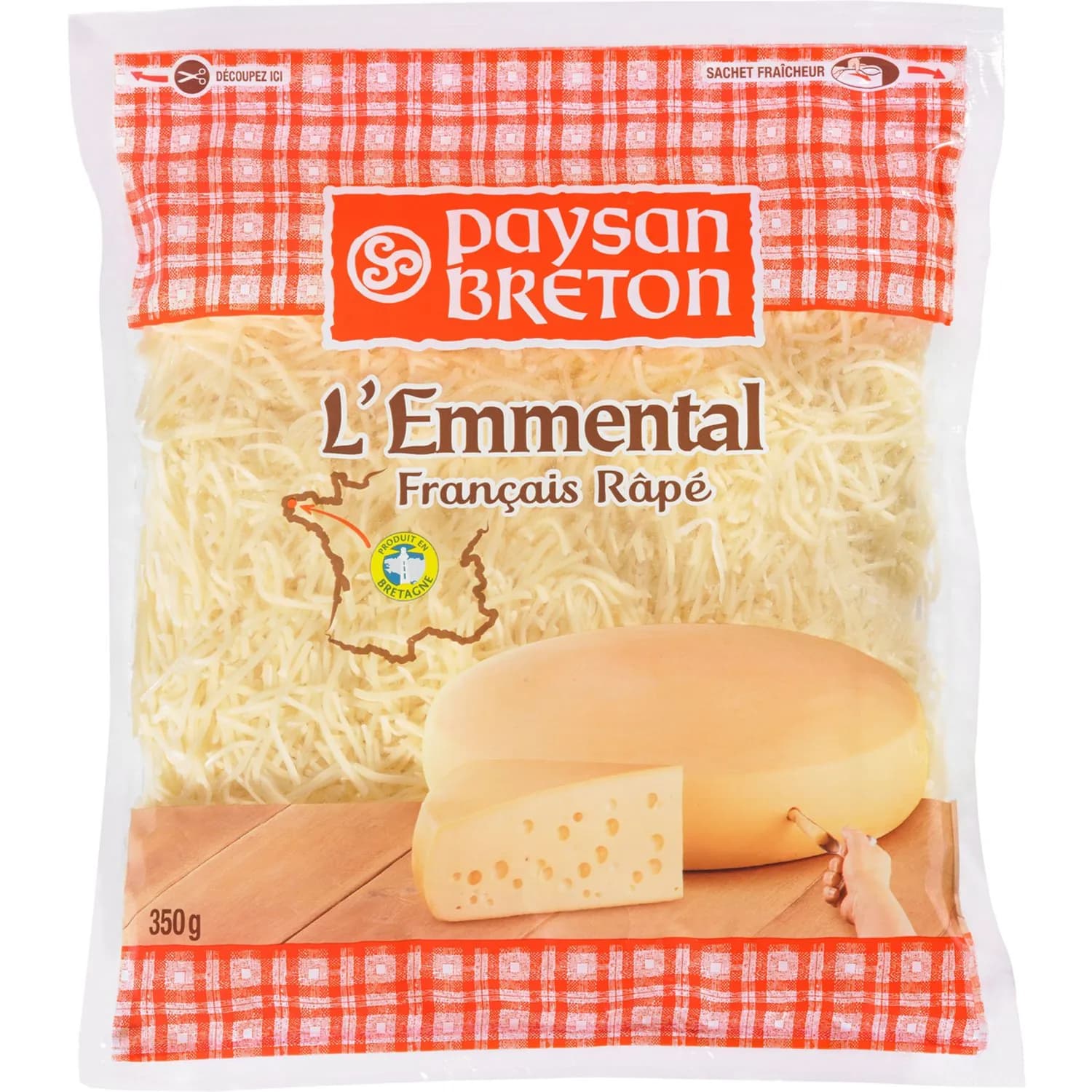 Emmental Shredded  350gm