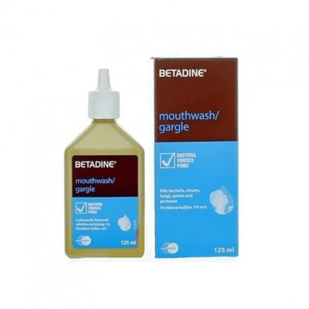 Betadine Mouthwash Gargle 125ml