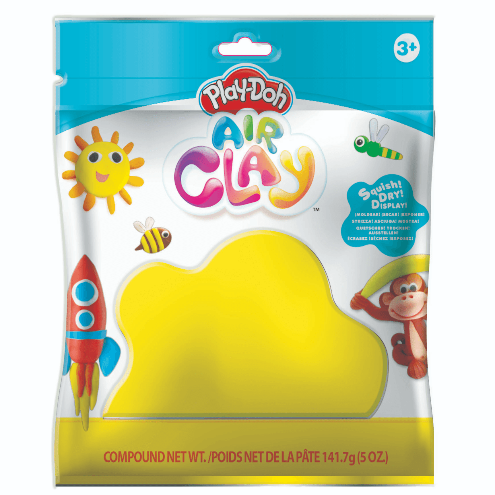 Play-doh Air Clay 5oz. ( Yellow )