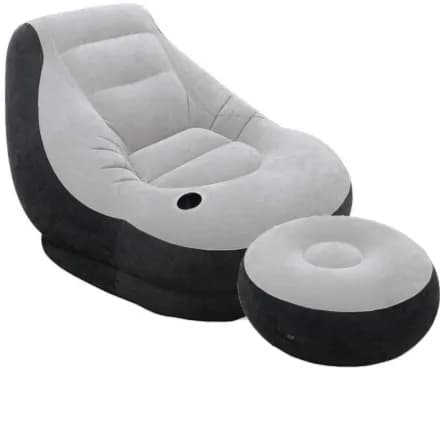 Intex Ultra Lounge Inflatable Chair With Footrest (68564)