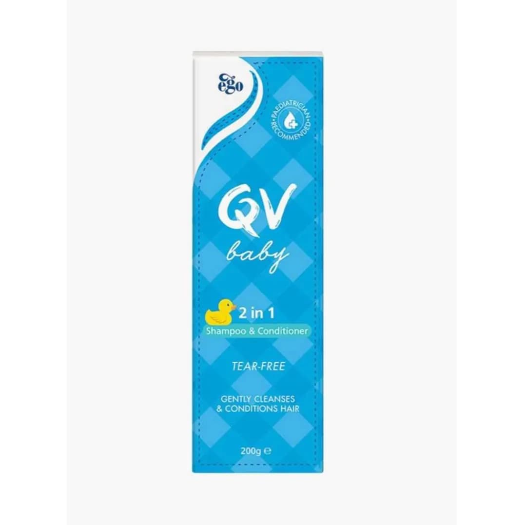 Qv baby 2 in 1 shampoo and conditioner 200g