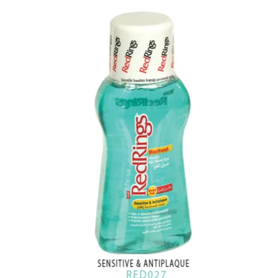 Red Rings Mouthwash Sensitive And Antiplaque 290ml