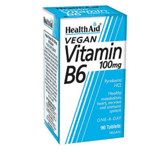 Health Aid Vitamin B6 100Mg 90 Tablets