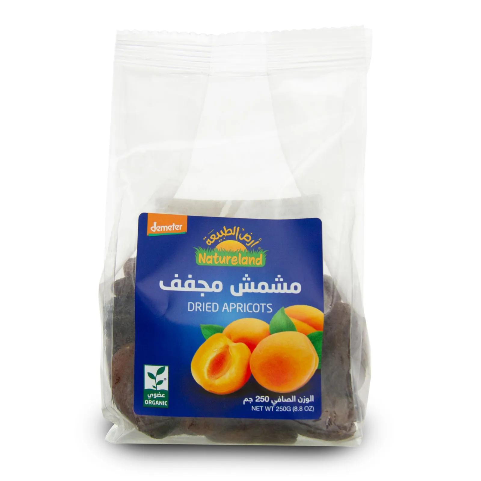 Natureland Dried Apricots 250g Demeter