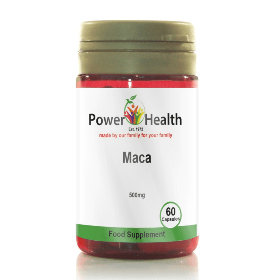 Power Health Maca 500Mg 60 Capsules