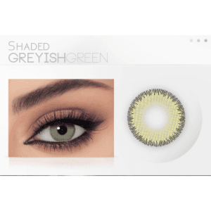 Celena Monthly Contact Lenses Greyish Green