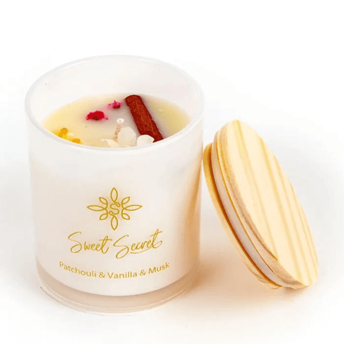 Soy Wax Scented Candle Patchouli & Vanilla