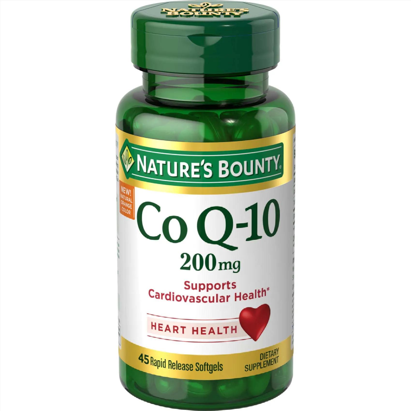 Nature's Bounty COQ-10 200mg Softgel 45