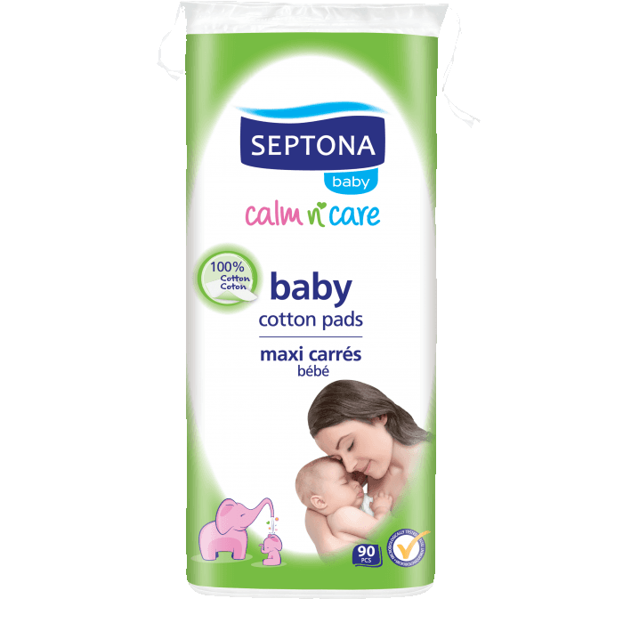 Septona Calm N Care Baby Cotton Pads 90's