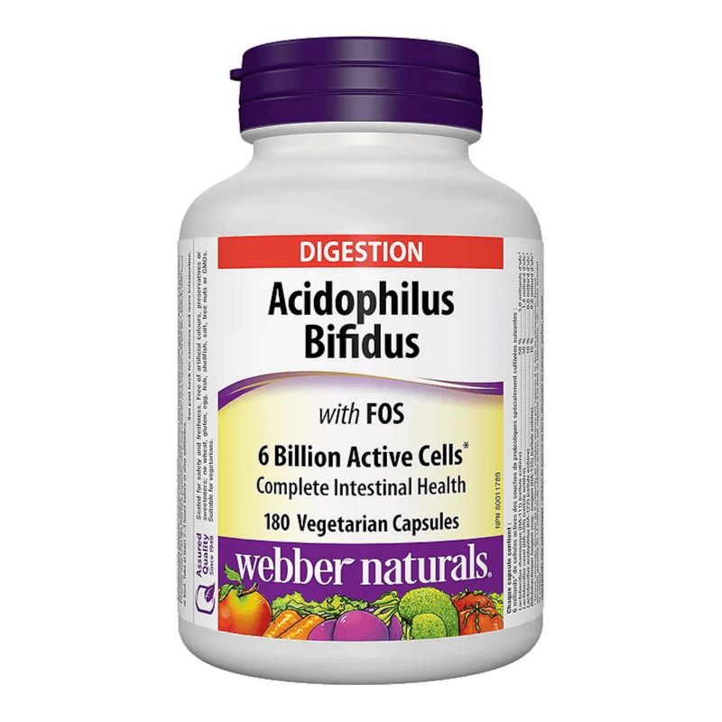 Webber Naturals Acidophilus Bifdus 60'S