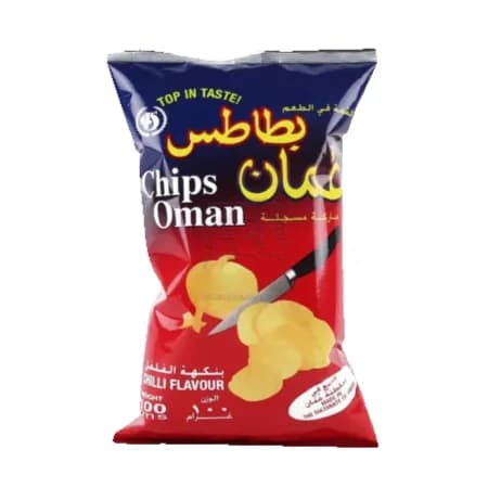 Chips Oman Chilli Flavour 100 Gm