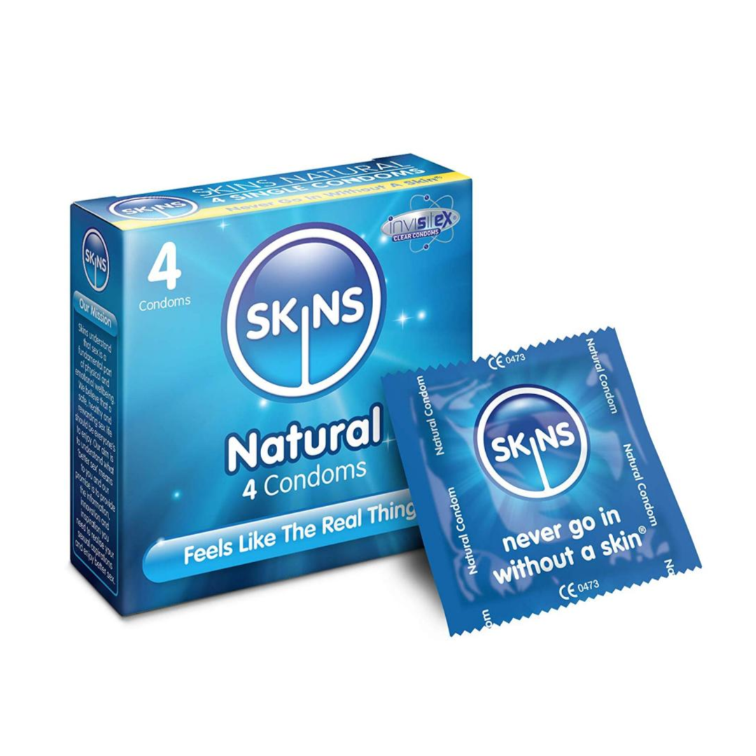 Skins Natural 4 Condoms