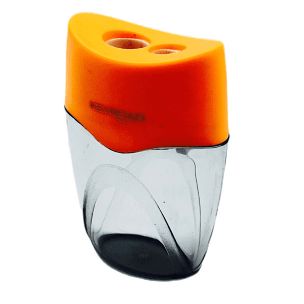 Keyroad 2 Hole Sharpener Orange Color - 9716