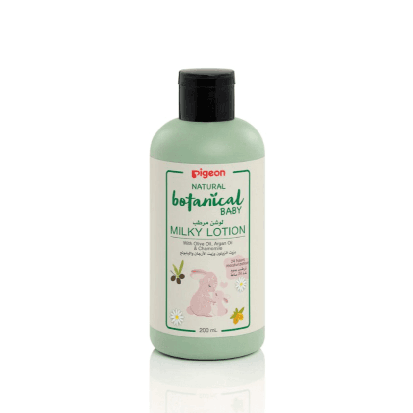 Pigeon Natural Botanical Baby Milky Lotion 200ml