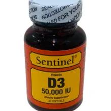 Sentinel Vit D3 50000 30 Tab